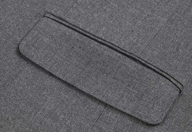 西服定做網站 男士西服口袋細節(jié)展示圖